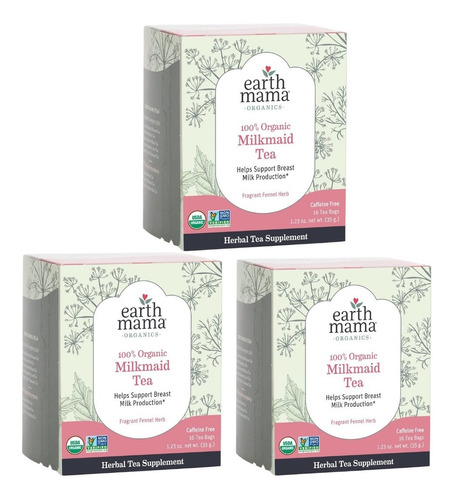 Té De Lactancia Pack De 3