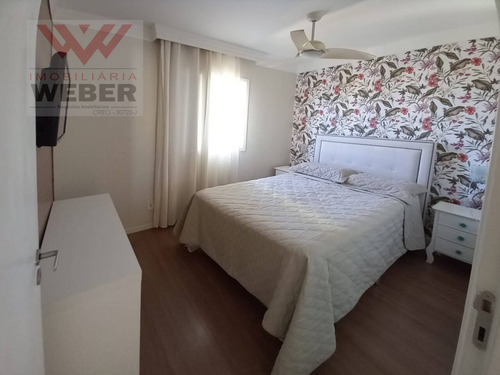 Imagem 6 de 15 de Apartamento No Condomínio Vila Flora Com 3 Dormitórios - 1820