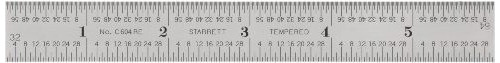 Escuadra Starrett Steel Rule, C604re-6 - Regla De Metal Ríg