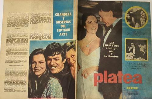 Platea, Nº 287 Ene 1971 Liz Taylor Tv Cine Radio Teatro Cr02