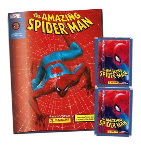 Álbum The Amazing Spiderman + 25 Sobres + Envio Gratis
