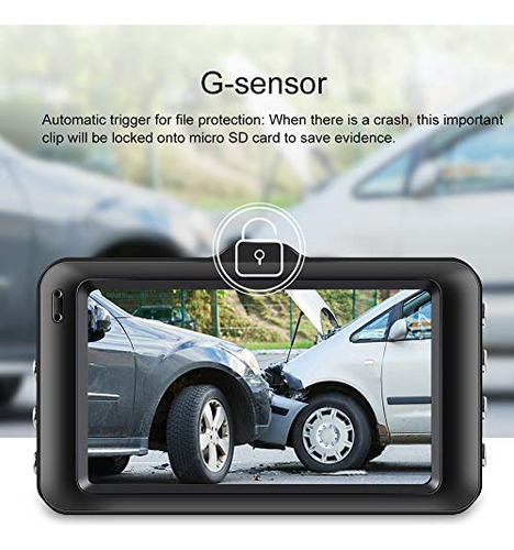 Dash Cam Innosinpo 1080p 3  Fhd Dvr Grabador Conduccion Wdr