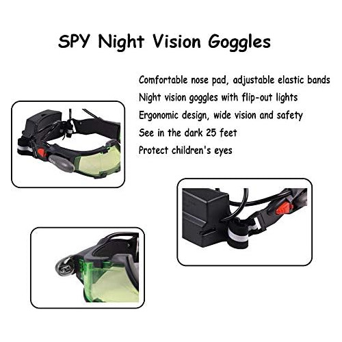 Gafas De Visión Nocturna Espía, Gafas De Visión Noct...