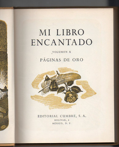 Mi Libro Encantado - Paginas De Oro