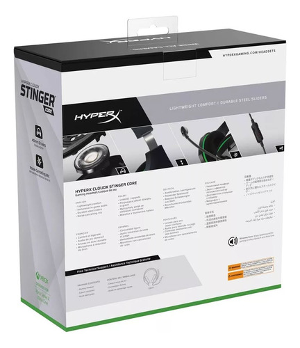 Audífonos Alámbricos Hyper X Cloudx Stinger Core Xbox One (Usado)