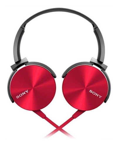 Imagen 2 de 9 de Auricular Vincha Extra Bass Con Micrófono Mdr-xb450ap