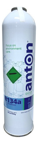 Lata Garrafa De Gas Refrigerante Tubo 134a Anton 900g