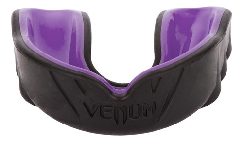 Venum Protector Bucal Challenger Con Estuche, Negro/morado Sabor Sin Sabor