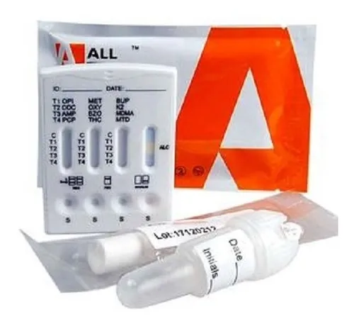 Test Detect Consumo Alcohol Y 6 Drog En Saliva Coc Thc Bzo