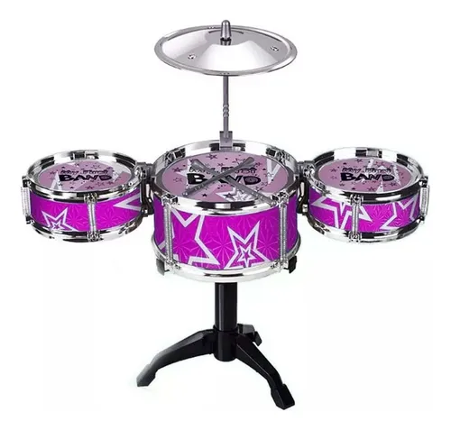 Bateria infantil sales instrumento musical