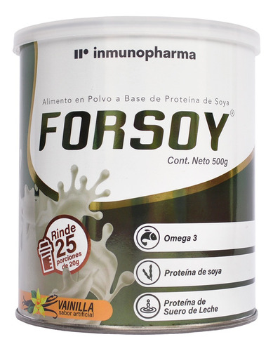 Forsoy Vainilla Probióticos 500 - g a $92