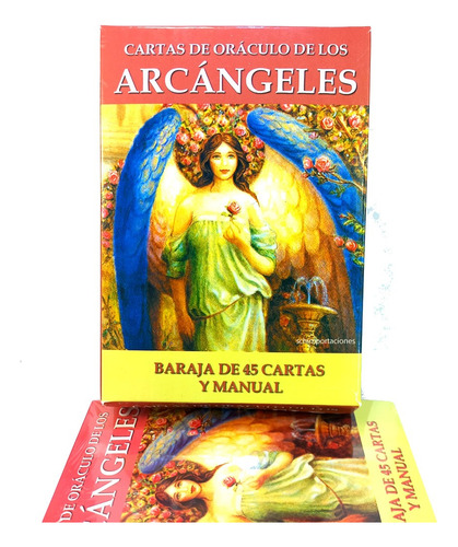 Tarot Oráculo De Los Ángeles - 45 Cartas + Guía