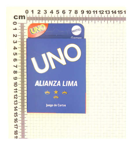 Juego De Cartas Uno Alianza Lima - Juego De Mesa