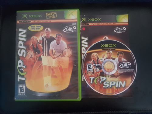 Top Spin Xbox Clásico Original Sin Detalles