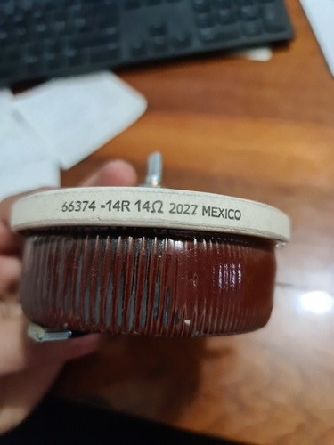 Reostato 14 Ohms 150 Watts