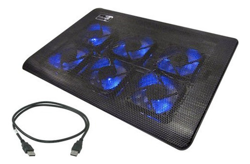Ventilador Externo Laptop Para Videojuegos 6 Coolers