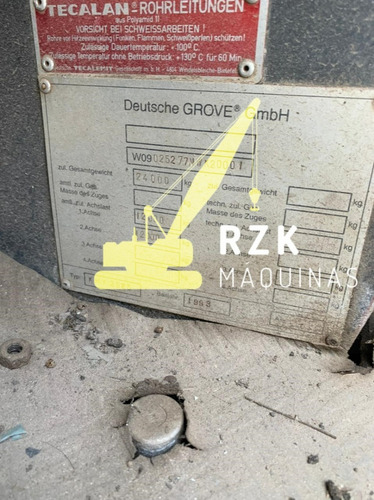 Guindaste Krupp Kmk2025 - 1993
