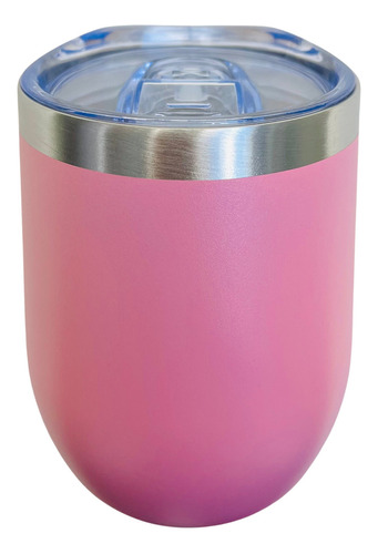 Termo Bebida Caliente O Fría Acero Inoxidable 12 Onzas 360ml Color Rosa