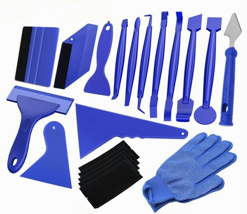 Kit De Herramientas De Vinilo Para Exterior De Coche, 21 Pie