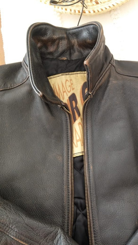 Campera De Cuero De Hombre