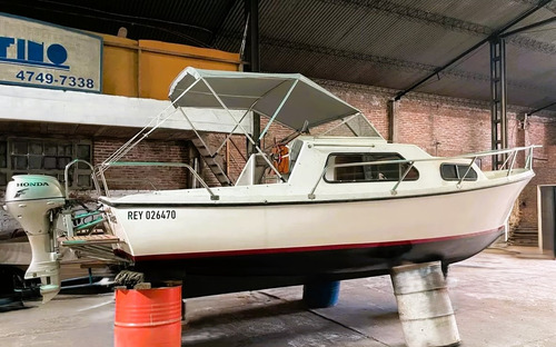 Pilotina Arco Iris Con Motor Honda 20 Hp 4t.