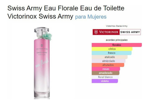 Swiss Army Eau Florale Edt 100ml Dama