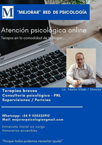 Psicólogos. Atención Psicológica Online