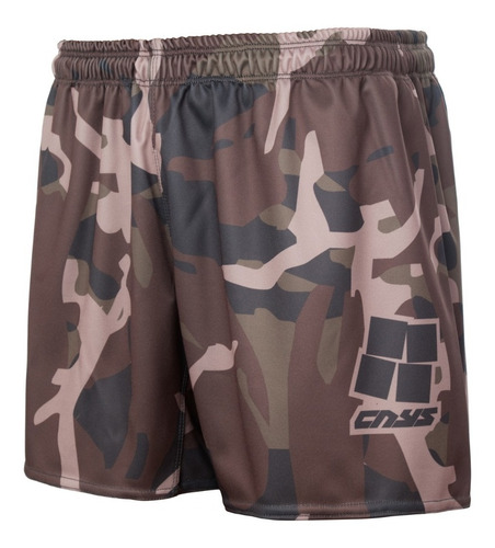 Short Rugby Cays Tela Antidesgarro Reforzado Corto Adulto Partido