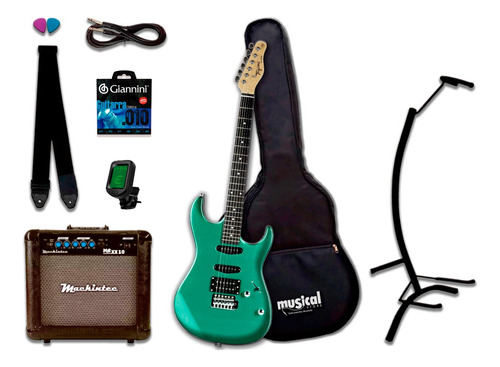 Guitarra Tagima Tg-510 Msg Kit Completo C/ Amplificador