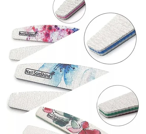 24 Limas Profesionales Estampadas Sunshine. Todos Los Granos