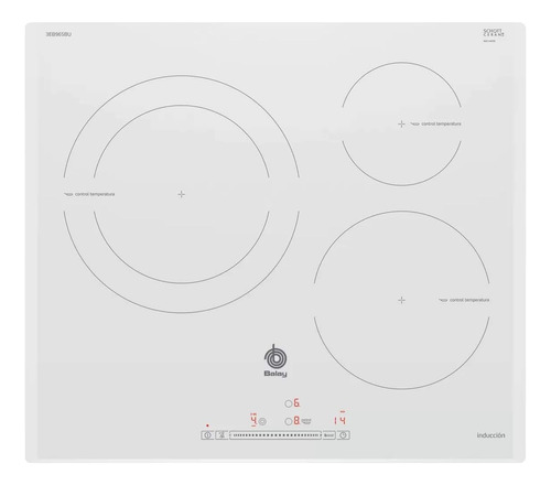 Balay 3eb965bu - Placa De Inducción, 3 Zonas