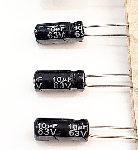 Kit 10 Capacitor Eletrolítico 10uf 63v - Original Alltech