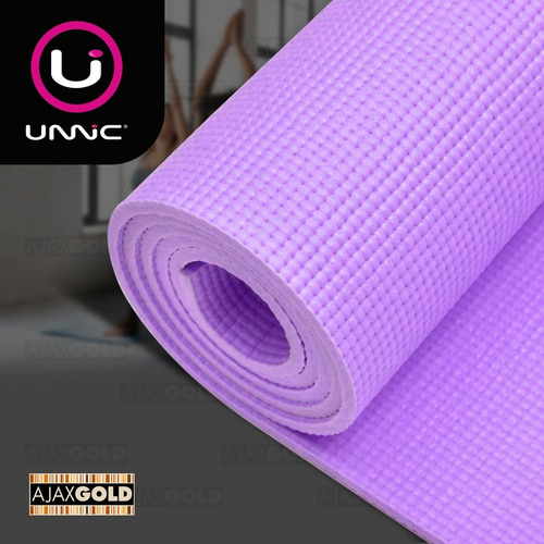 Imagen 6 de 7 de Yoga Mat Colchoneta Pilates Fitness Gym 6mm Pvc + Bolso