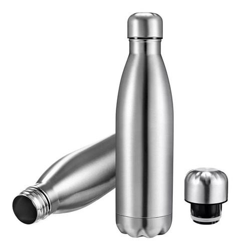 Garrafa Inox Térmica Bebida Quente Fria Squeeze Design 500ml