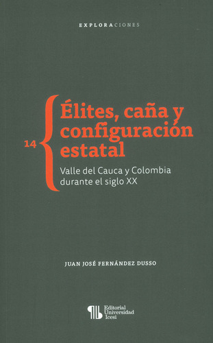 Élites, Caña Y Configuración Estatal, De Juan José Fernández Dusso. Editorial Universidad Icesi, Tapa Blanda En Español, 2021