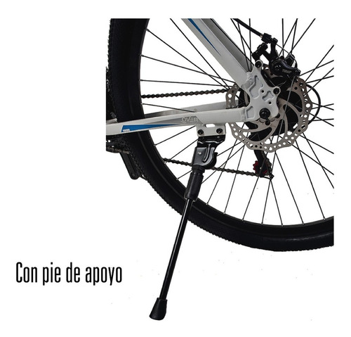Imagen 4 de 10 de Bicicleta Mtb Overtech R29 Aluminio Full Shimano Freno Disco
