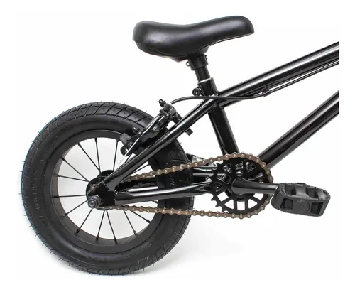 Bicicleta Bmx Glint ideal Freestyle Ni os Rodado 12 Negra 54.899