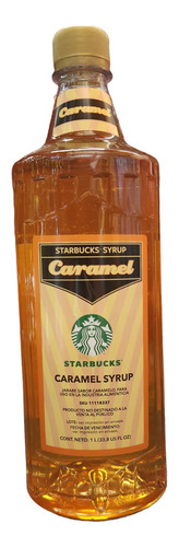 Syrup Caramelo Starbucks 