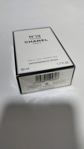 Perfume Chanel N°19 Poudré Eau De Parfum 50ml Volume Da Unidade 50 Fl Oz