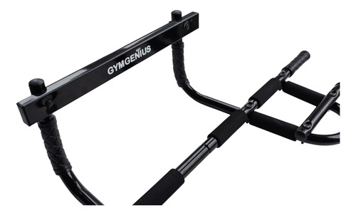 Barra Dominadas Ergonómica Gymgenius Con Soporte Reforzado Negro
