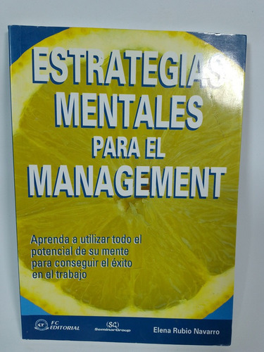 Estrategias Mentales Para El Management-elena Rubio Navarro