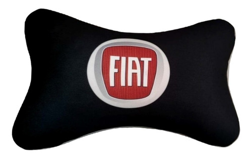 Almohadon Cervical Auto Apoya Cabeza Viscoelastico Logo Fiat