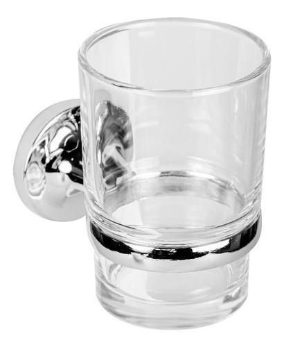 Set Accesorios Baño Ducha 6 Pzs. Acero Inox Vidrio Tawak Sf