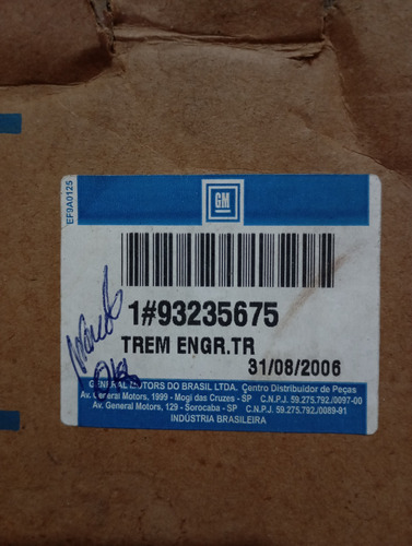 Carretão Cambio 5m Clark 2205a 2215a C20 A20 D20 4.1 6cil