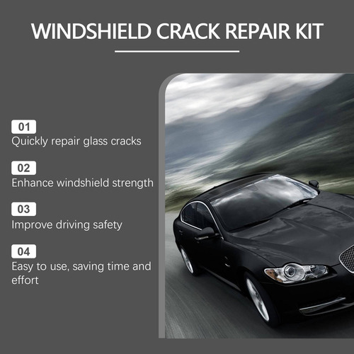 Kit De Reparo De Rachaduras No Pára-brisa Z Windshield Repai