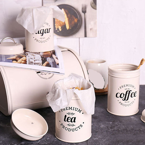 Té Café Azúcar Cocina Almacenamiento Botes Tarros Ollas