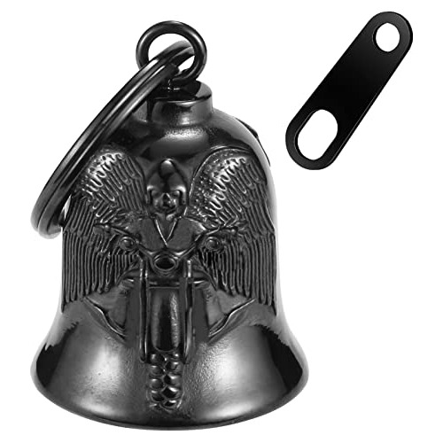 Llavero Colgante Campana Angel Guardian Acero Inoxidable