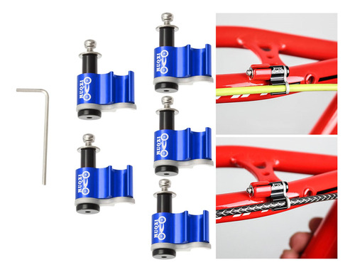 3 X 5 Unids / Set GuĂa De Adaptador De Agarre De Cable De