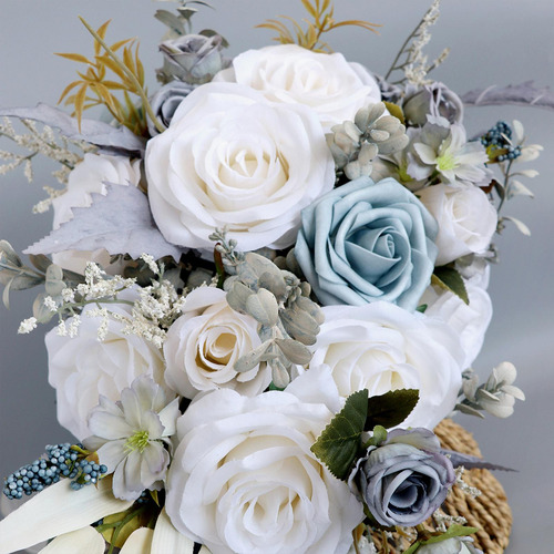 Ramo De Boda, Ramo De Flores Falsas, Estilo Bohemio,
