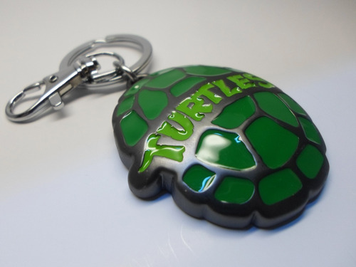 Imagen 4 de 4 de Llavero Tortugas Ninja En Metal
